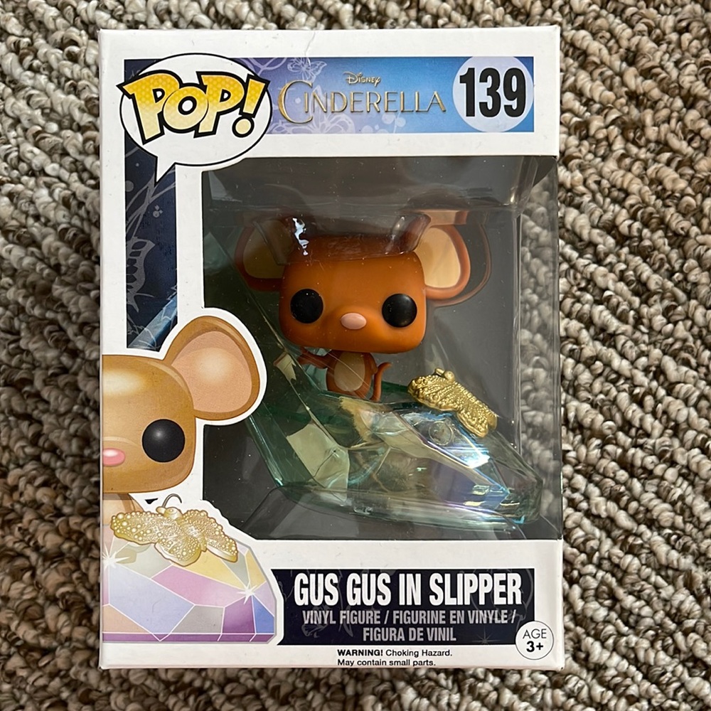 Gus Gus in slipper Funko pop